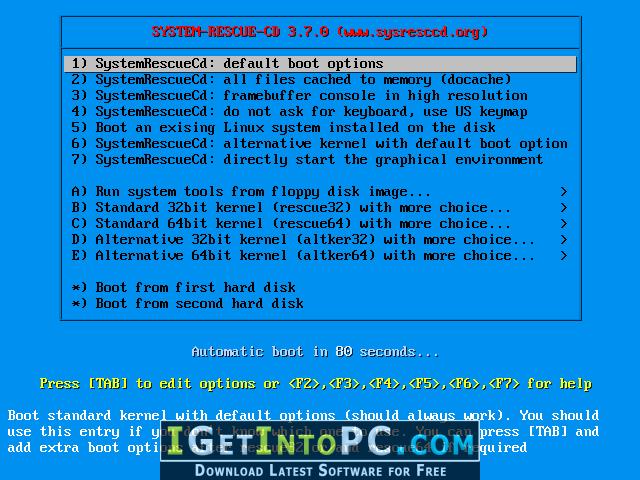 SystemRescueCd 10.02 free
