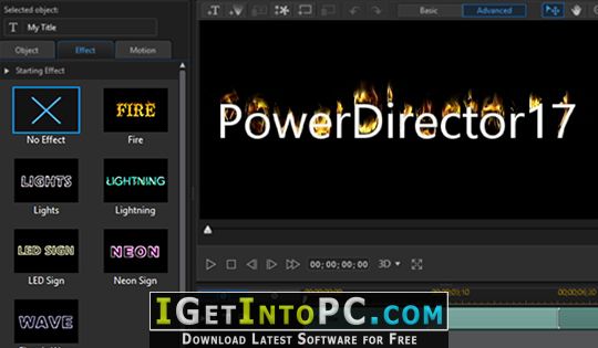 free download CyberLink PowerDirector Ultimate 21.6.3027.0