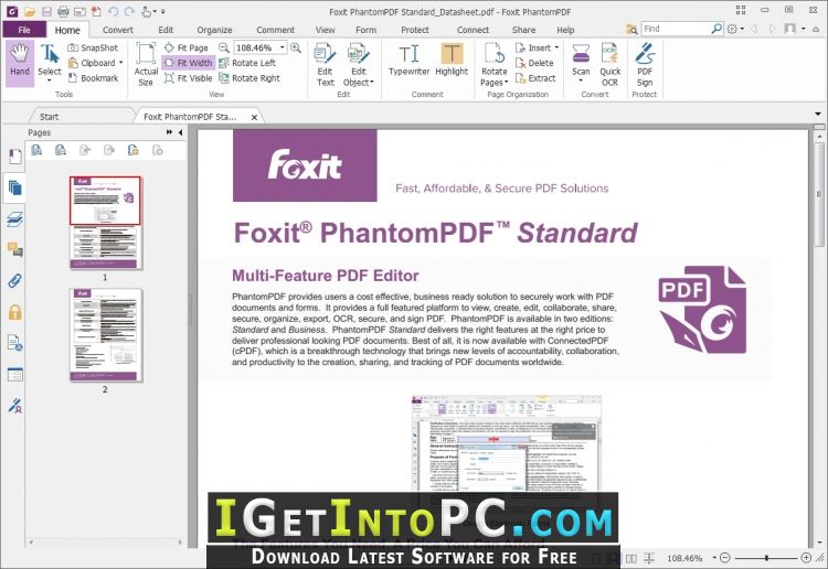 foxit phantom pdf