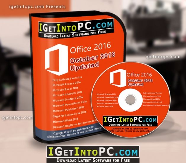 Microsoft Office Professional Plus 2016 October 2018 Free Download (1)