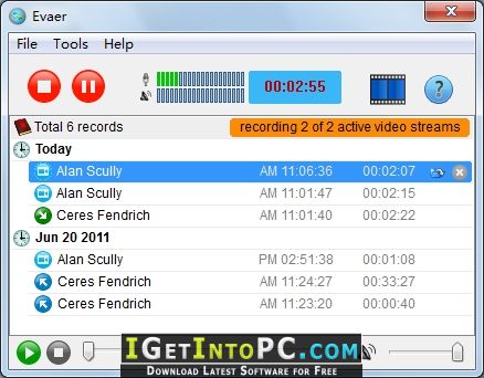 free skype video call recorder download.