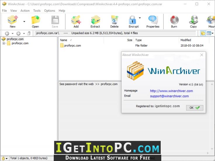 WinArchiver Virtual Drive 5.5 for apple download