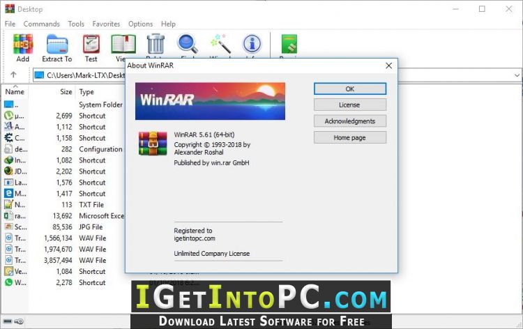 winrar free download setup file