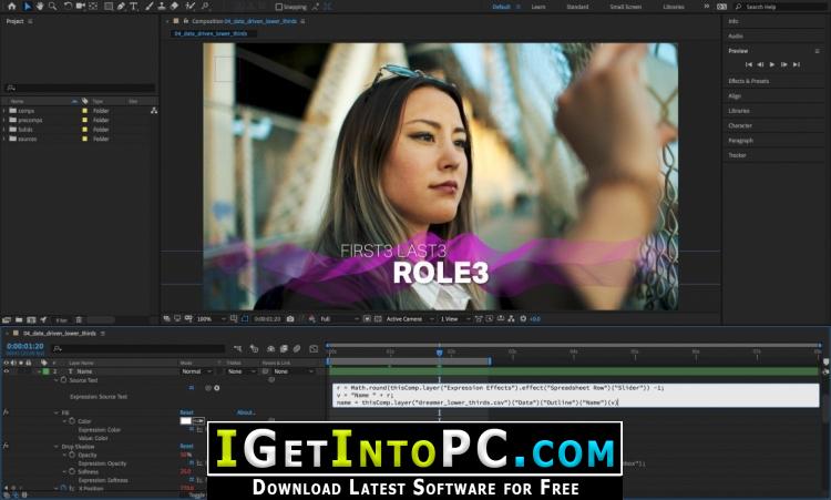 after effects cc 2018 slow with 1080