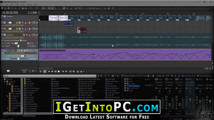 how to retime a track in acid pro 8