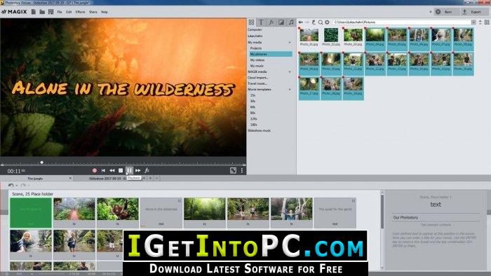 MAGIX Photostory Deluxe 2024 v23.0.1.158 download the new version