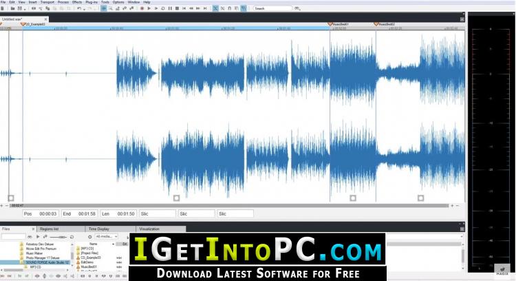 instal the last version for ios MAGIX Sound Forge Audio Studio Pro 17.0.2.109