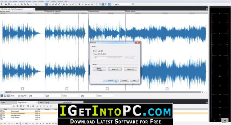 PC Download SOUND FORGE Audio Studio Version 14 audio editing restoration and mastering in one. recording 