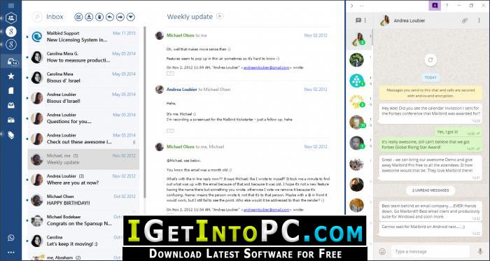 mailbird in april updated win 10