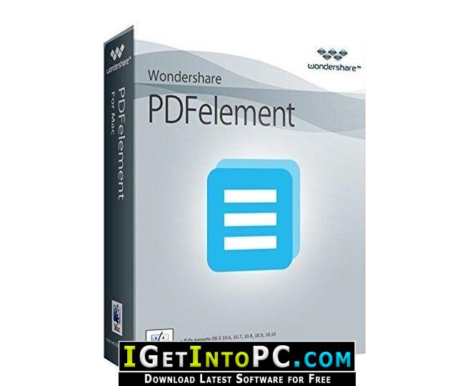 free Wondershare PDFelement Pro 10.0.7.2464