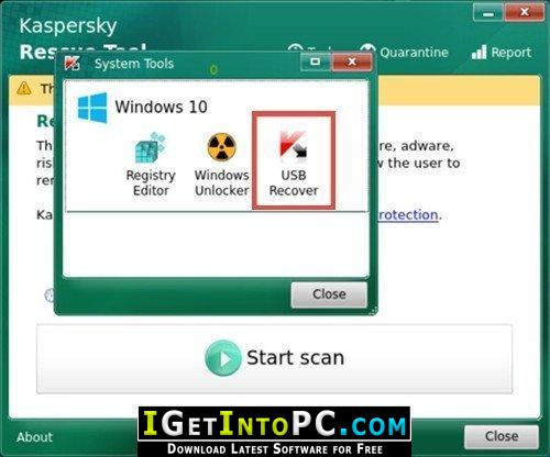 Kaspersky Rescue Disk 18.0.11.3c free instals