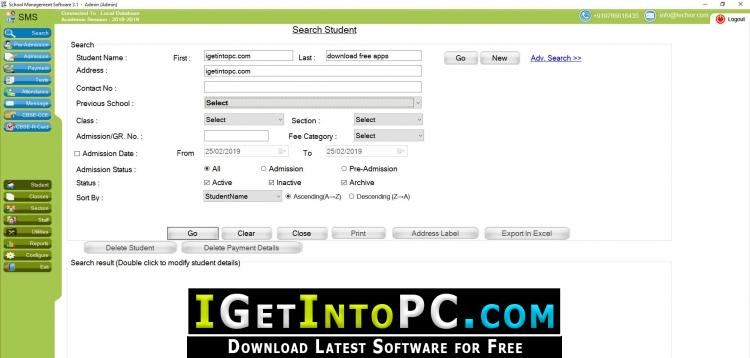 Fees Management Software For College And Schools Free Download