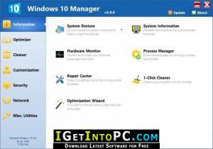 Windows 10 Manager 3.8.2 for windows download free