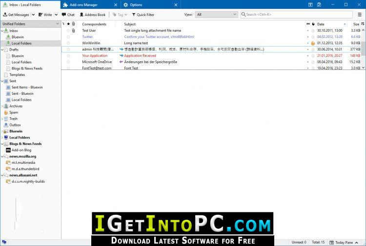 download thunderbird email client for windows 8