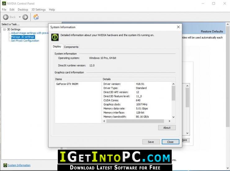 Nvidia Geforce Desktop Notebook Graphics Drivers 419 35 Free Download
