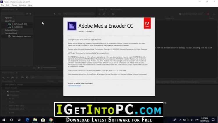 free adobe media encoder cc full version