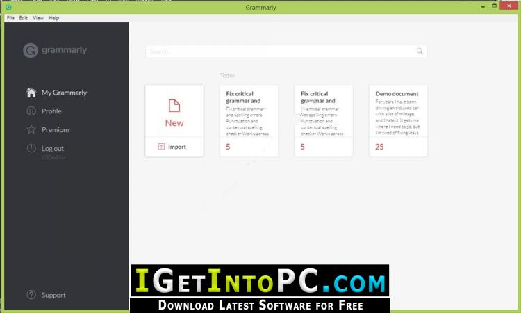 grammarly free download for windows 8