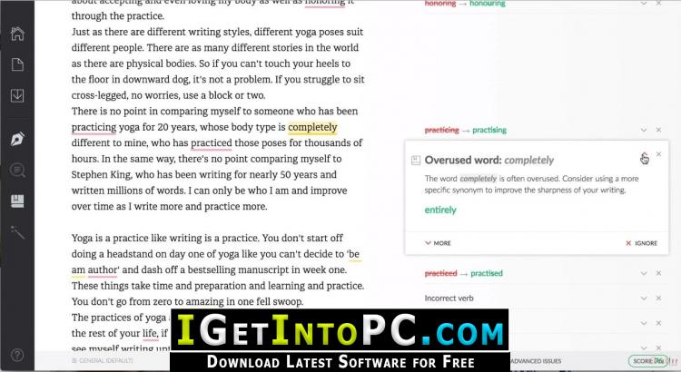 free download grammarly for word
