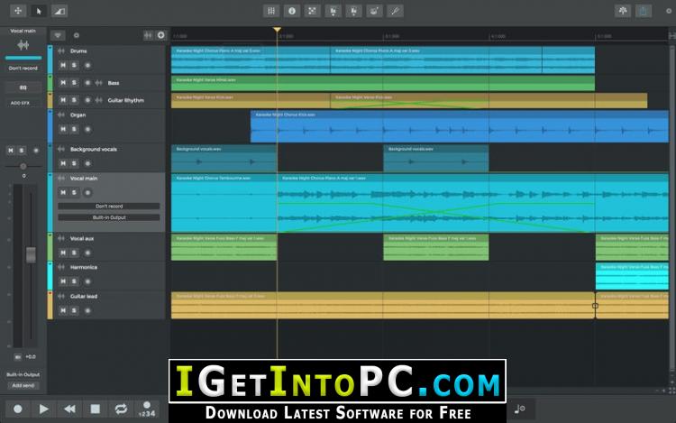 free download n-Track Studio 9.1.8.6971