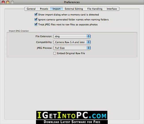 Adobe DNG Converter 16.0 download the last version for windows