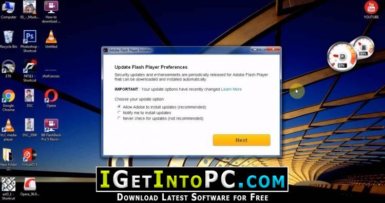 adobe flash player windows 7 free download 64 bit