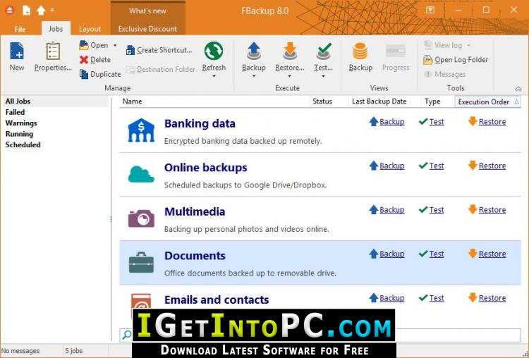FBackup Free Download