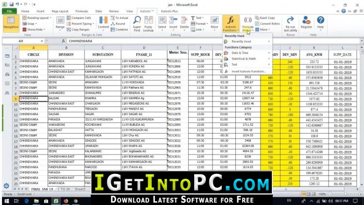 kutools for excel 2007
