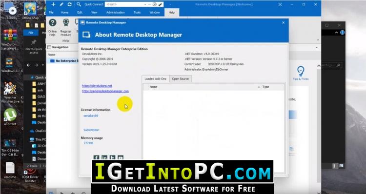 remote desktop manager enterprise 11.5.0.0