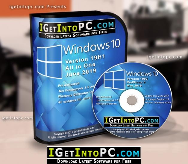 Windows 10 19H1 All in One ISO June 2019 Free Download (1)