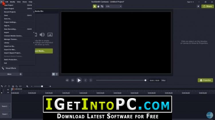 file formats supported by camtasia studio 6
