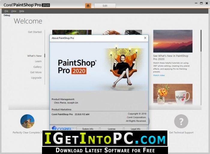 Corel PaintShop Pro 2020 Ultimate Add On Free Download