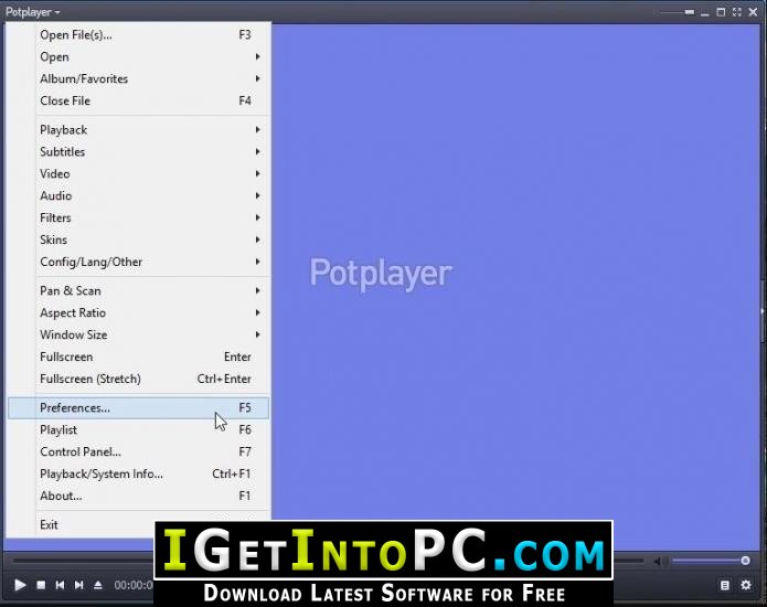 download Daum PotPlayer 1.7.22038 free