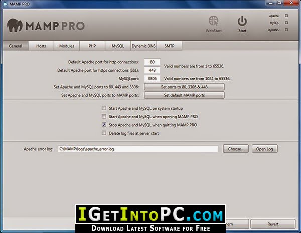 How to unistall mamp pro