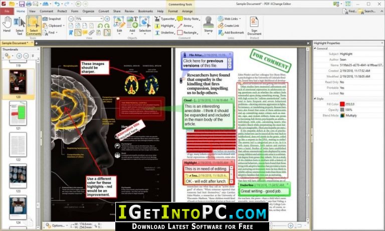 pdf xchange editor free version