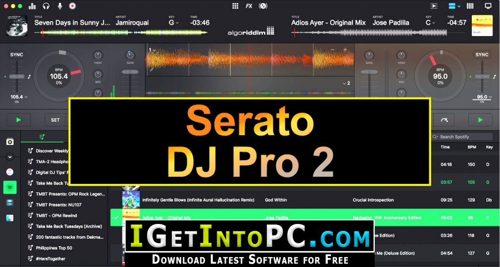 serato dj software free download for pc