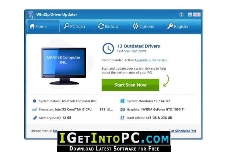 download update all drivers for free