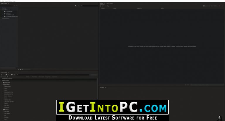 Adobe Media Encoder CC 2020 Free Download