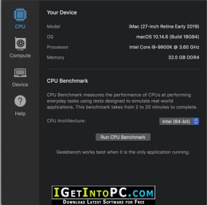 free Geekbench Pro 6.1.0 for iphone download
