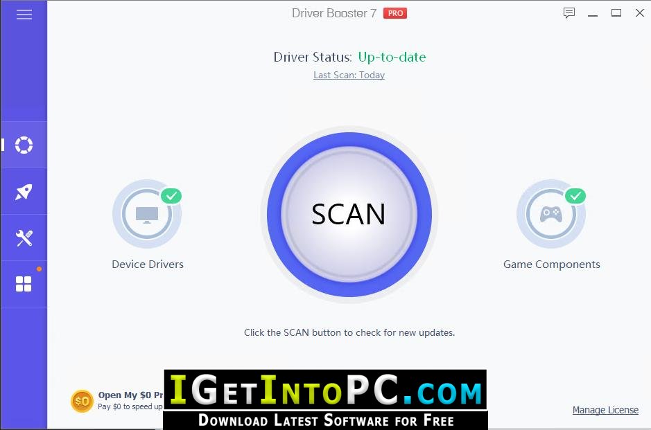 iobit driver booster free download