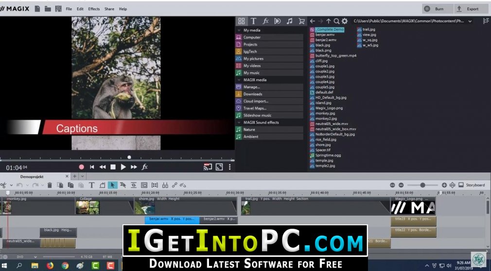 magix photostory easy free download