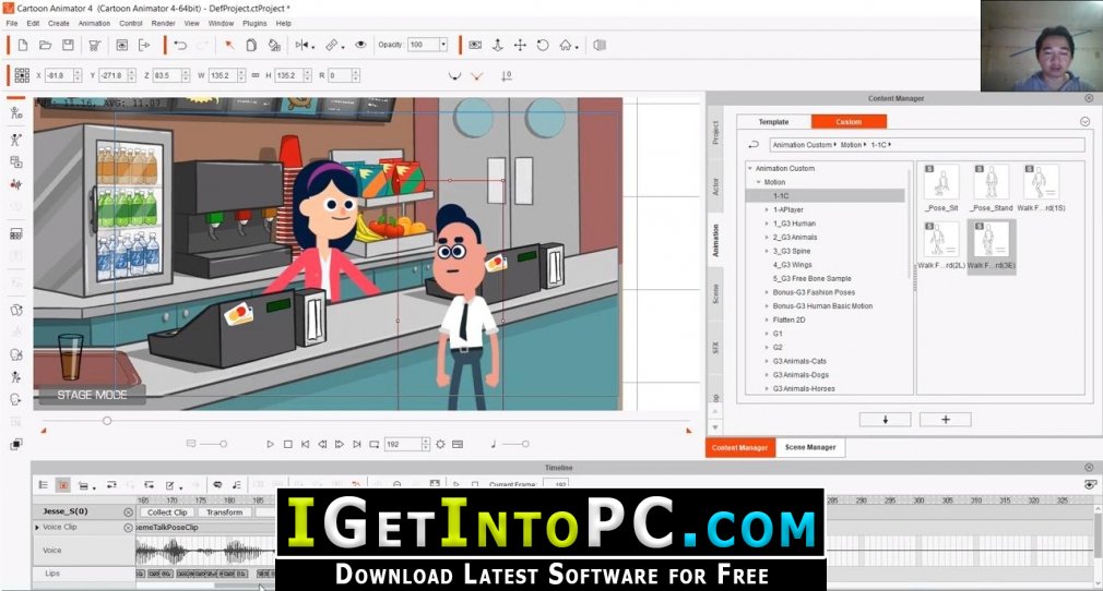 free instal Reallusion Cartoon Animator 5.22.2329.1 Pipeline