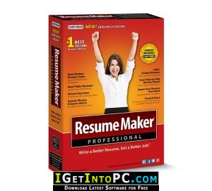 ResumeMaker Professional Deluxe 20.2.1.5048 instal the last version for ipod