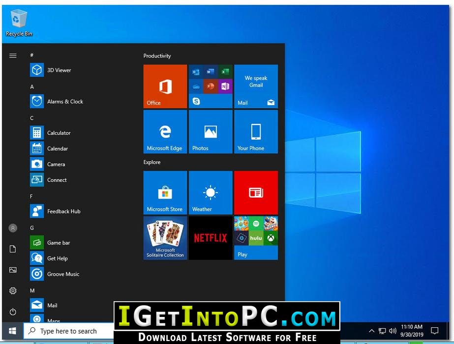 free download win 10 pro