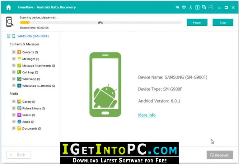 FonePaw Android Data Recovery 5.5.0.1996 instal