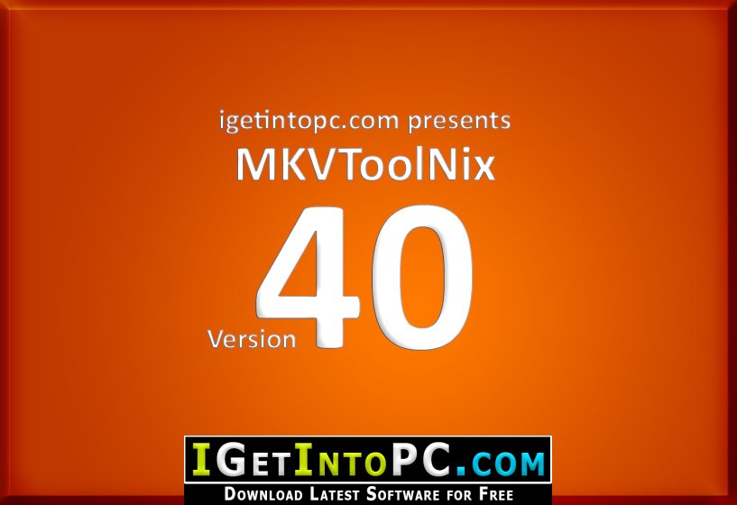 MKVToolnix 78.0 for mac download free