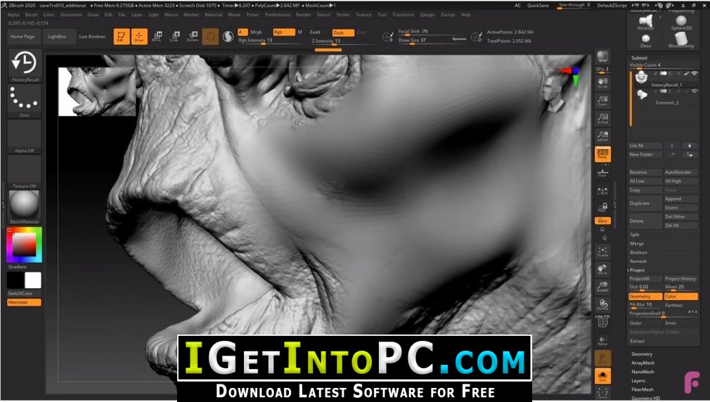 zbrush 3.5 software free download