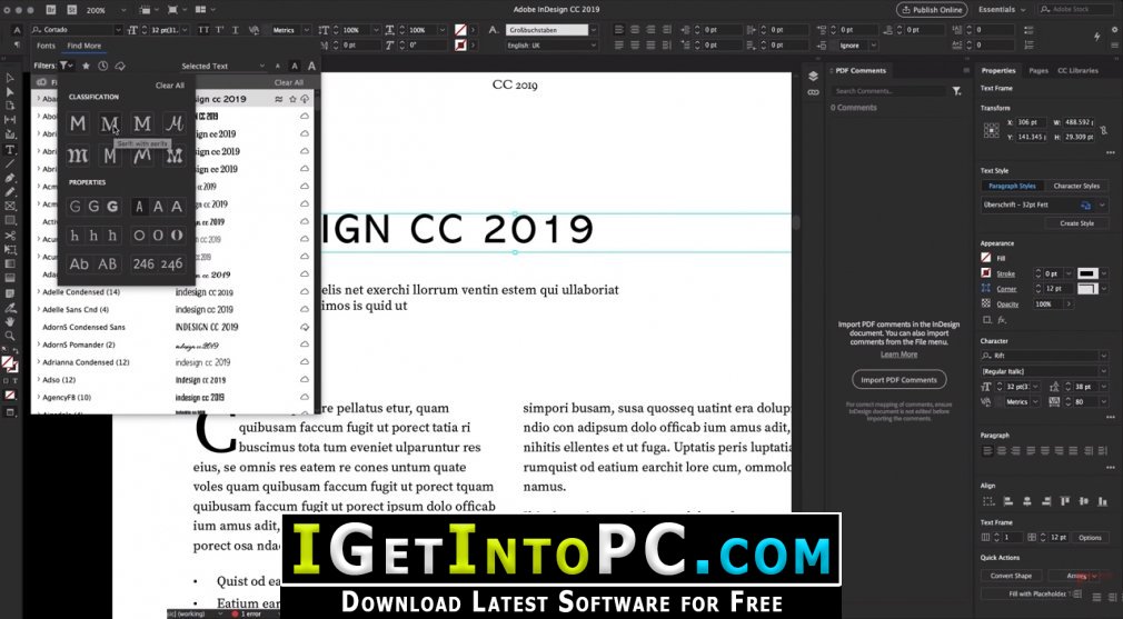 Indesign Cc 2020 Mac
