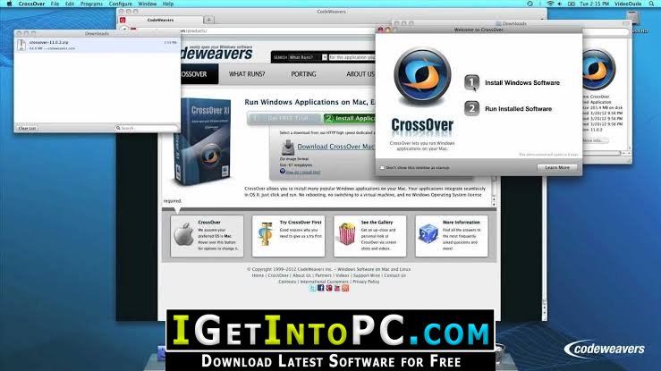 Crossover app for mac free download
