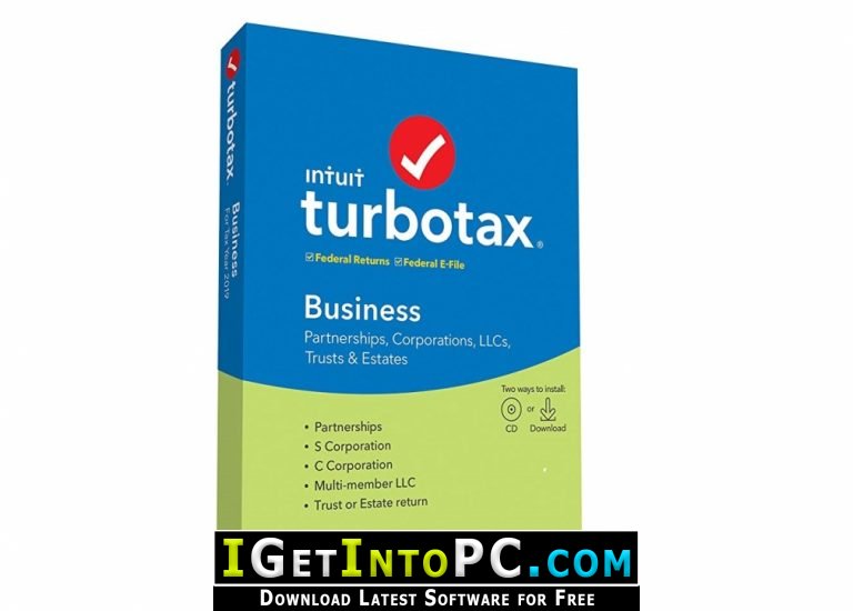 turbotax products home and business