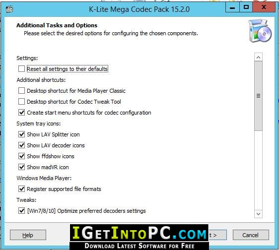 how to use k-lite codec pack